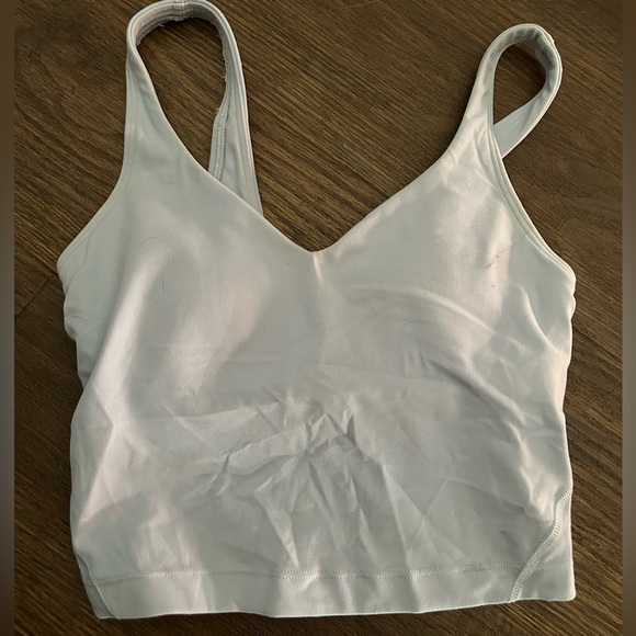 Lululemon baby blue women’s tank top, size 0 - Picture 1 of 3
